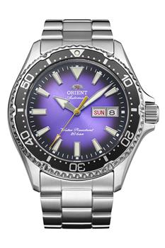 Orient Mako Limited Edition ur i stål med lilla skive