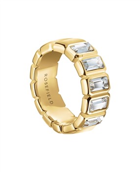 Rosefield Iconic Octagon Ring JRIO56G-J1138, fra Rosefield
