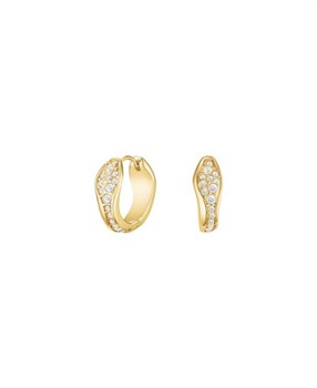 Rosefield Pave Fluid Hoops JEPFG-J1226, fra Rosefield