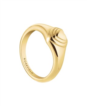 Rosefield Puffy Heart Ring JRPH50G-J988, fra Rosefield