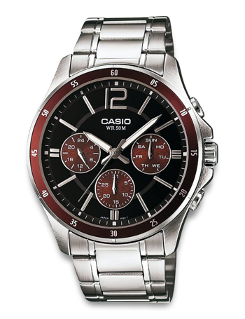 Hos Ur-Tid.dk har vi Casio model MTP-1374PD-5AVEF til markedets bedste priser