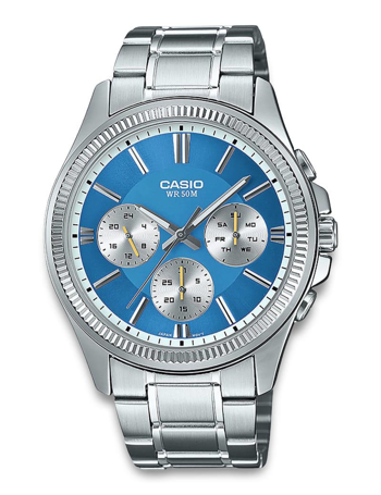 Hos Ur-Tid.dk har vi Casio model MTP-1375PD-2A2VEF til markedets bedste priser