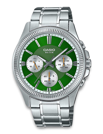 Hos Ur-Tid.dk har vi Casio model MTP-1375PD-3AVEF til markedets bedste priser