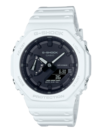 Hos Ur-Tid.dk har vi Casio model GA-2100-7AER til markedets bedste priser